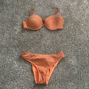 Triangl Old Sparkly Orange Bikini